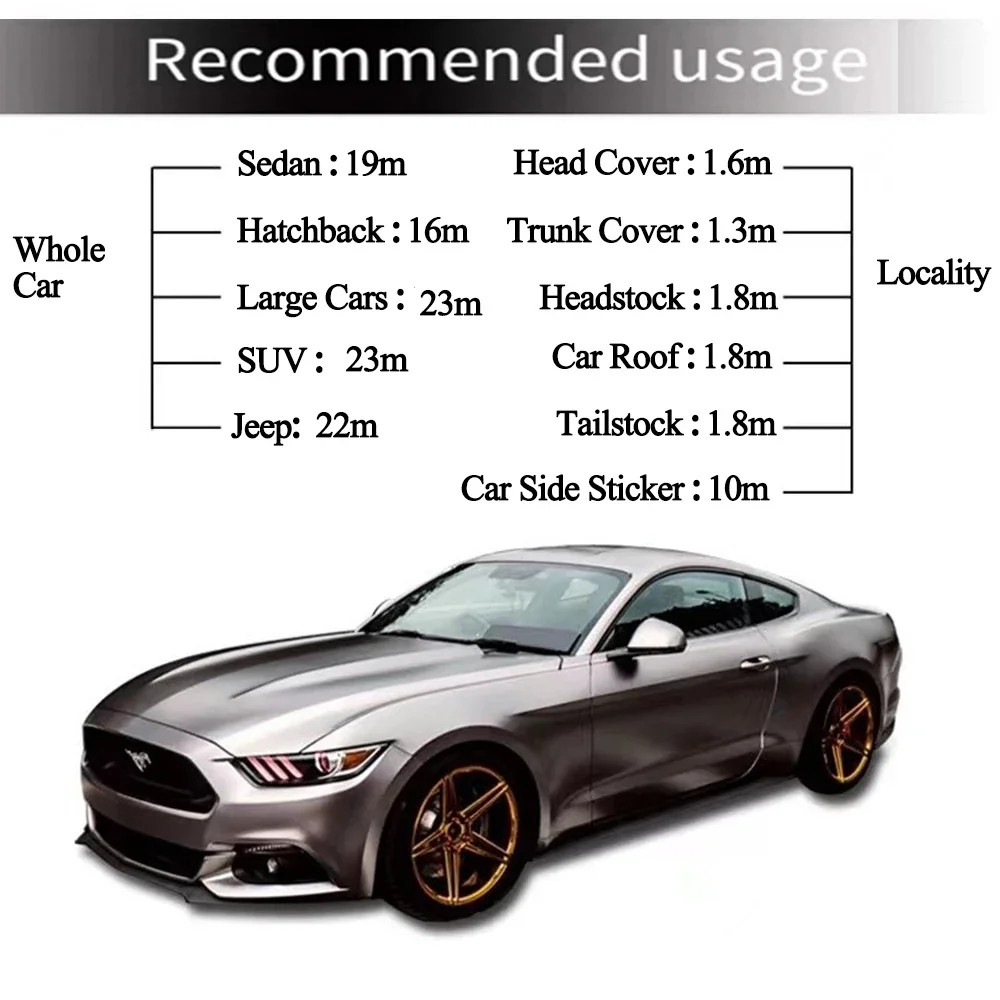 Gray Purple Vinyl Wrap Car Body Decoration Film Waterproof Auto Styling Sticker
