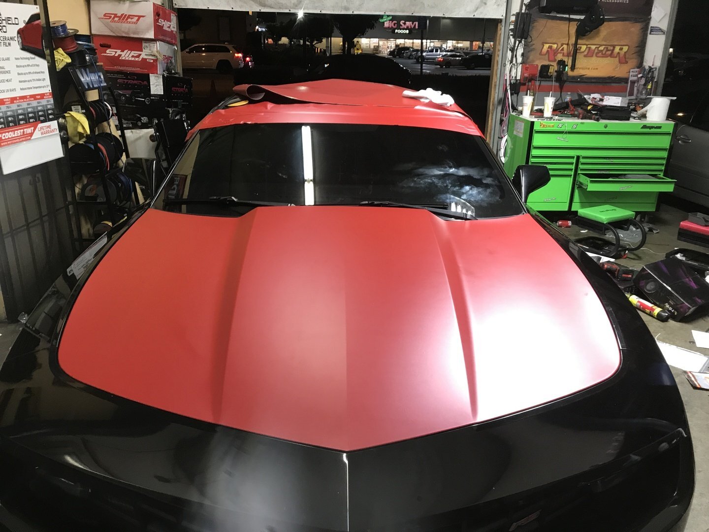 VVivid 2020 VVivid+ Matte Metallic Lava Red Vinyl Car Wrap Film | V209
