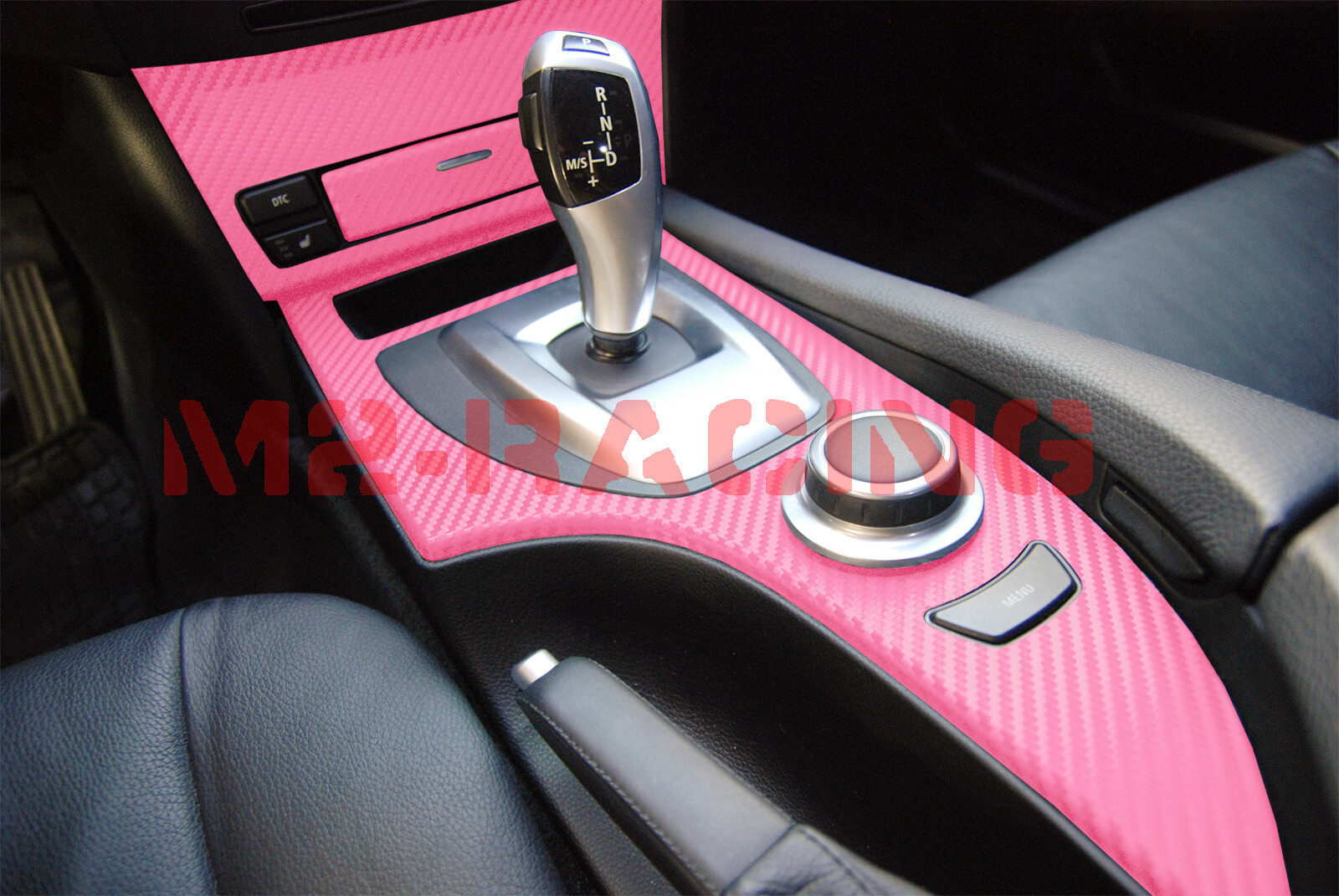 3D Carbon Fiber Pink Texture Matte Vinyl Car Wrap Sticker Decal Film Sheet DIY