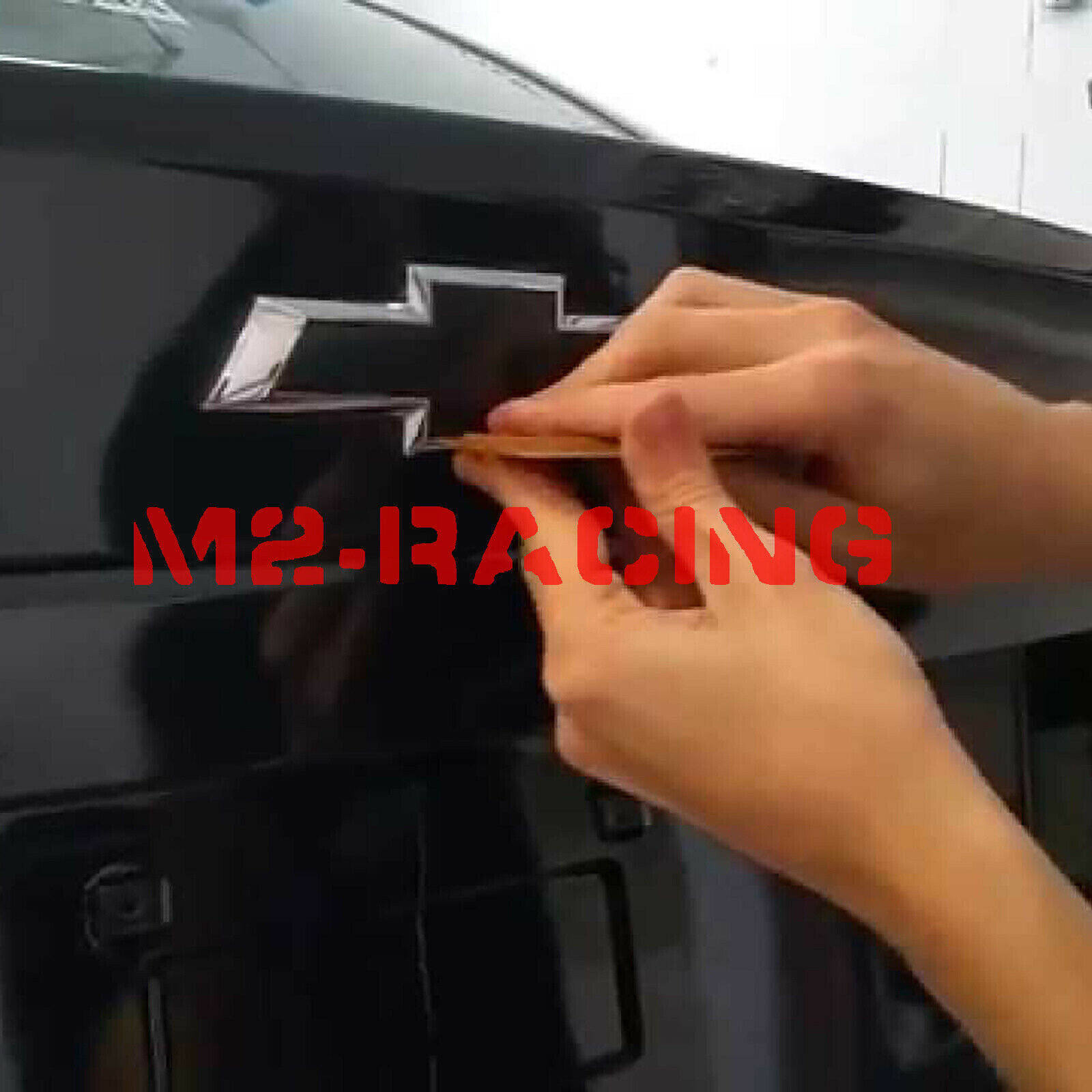 3M 2080 Vinyl Wrap For Chevy Bowtie Emblem Overlay Sticker Decal Sheet Film
