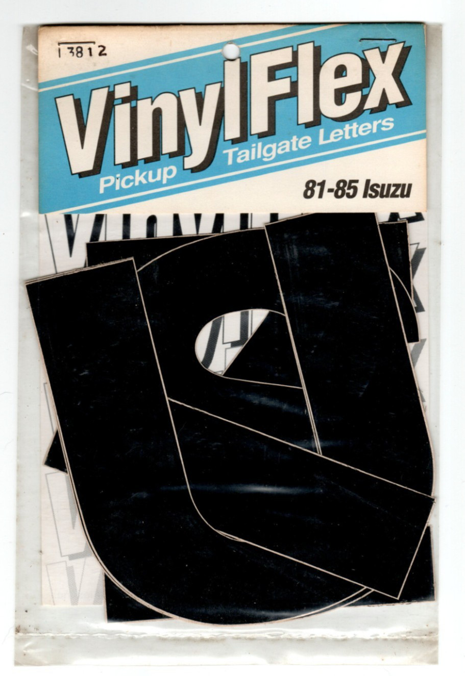 Isuzu P’UP Tailgate Lettering Decals 1981-85 Pickup Truck Vinyl Sticker