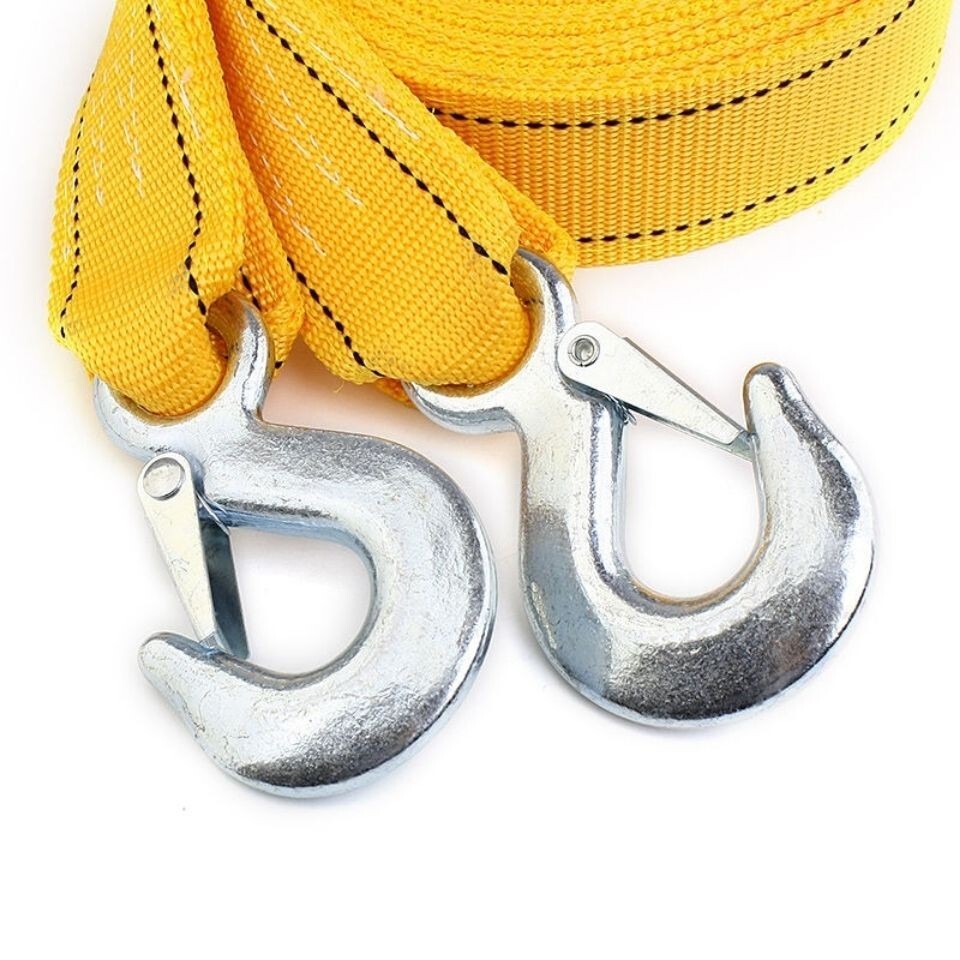 Vehicle Rescue Trailer Strap Tow Rope Off-road Universal Car Strap 3 Layers 5M