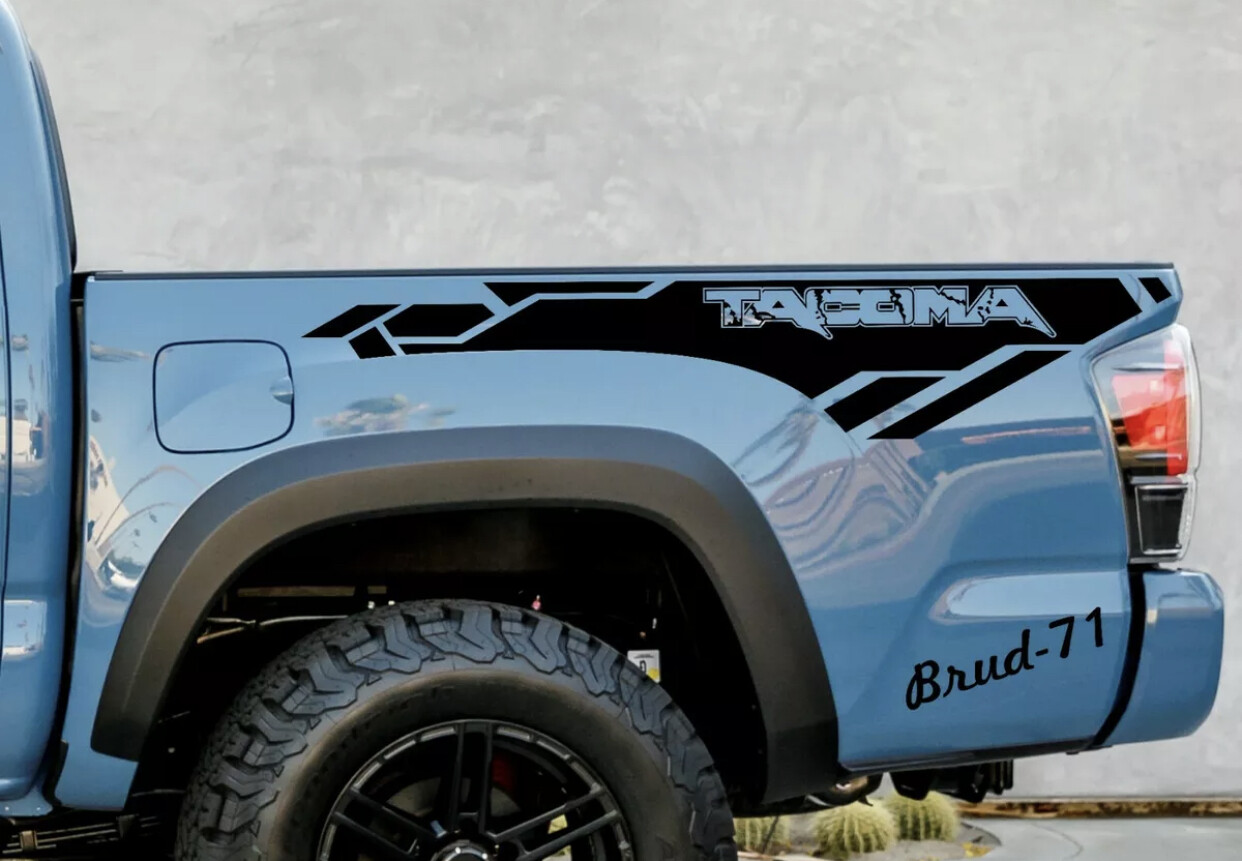 2016-2022 Toyota Tacoma Side Vinyl Decals Stickers Graphics Stripe