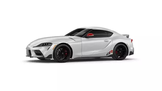 Genuine Toyota GR Supra GT4 Racing Body Graphics Kit Black/Red OEM PT929-21260-0