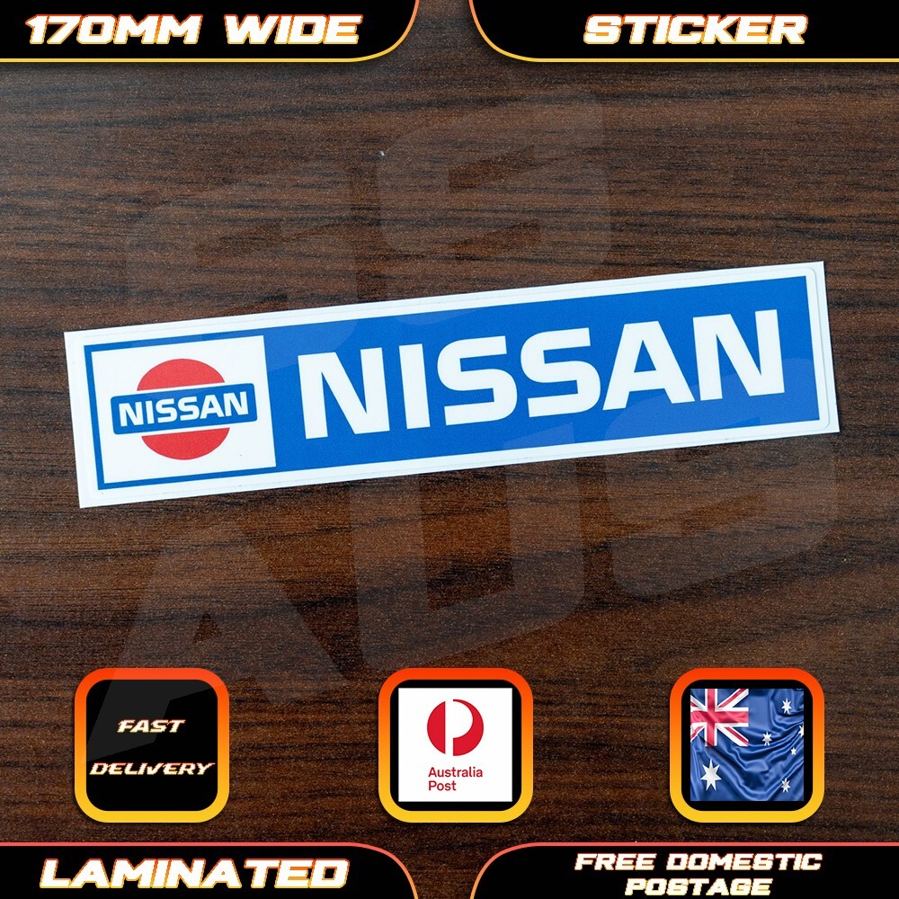 Old Nissan Retro Style Sticker Decal Skyline GTR Bathurst R32 JDM Group A Silvia