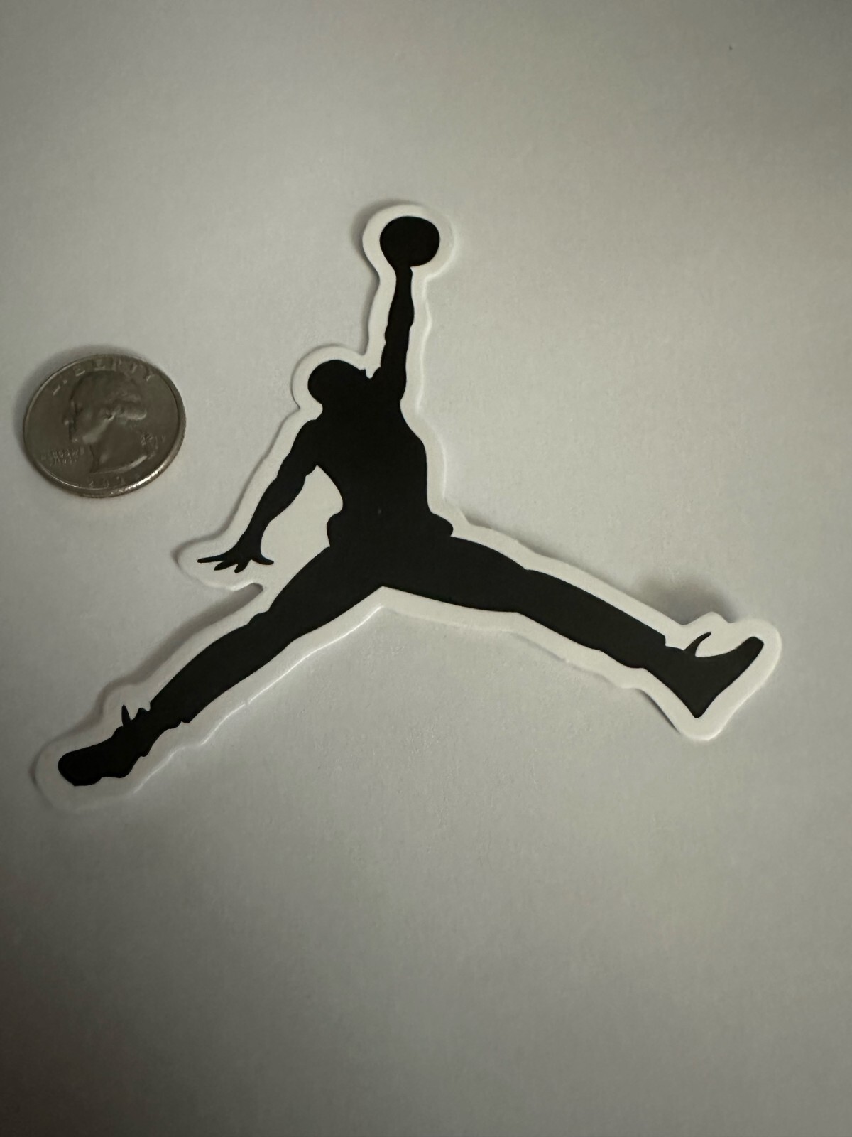 Michael Jordan Modern jump man vinyl gloss stickers (USA Seller, Free shipping)