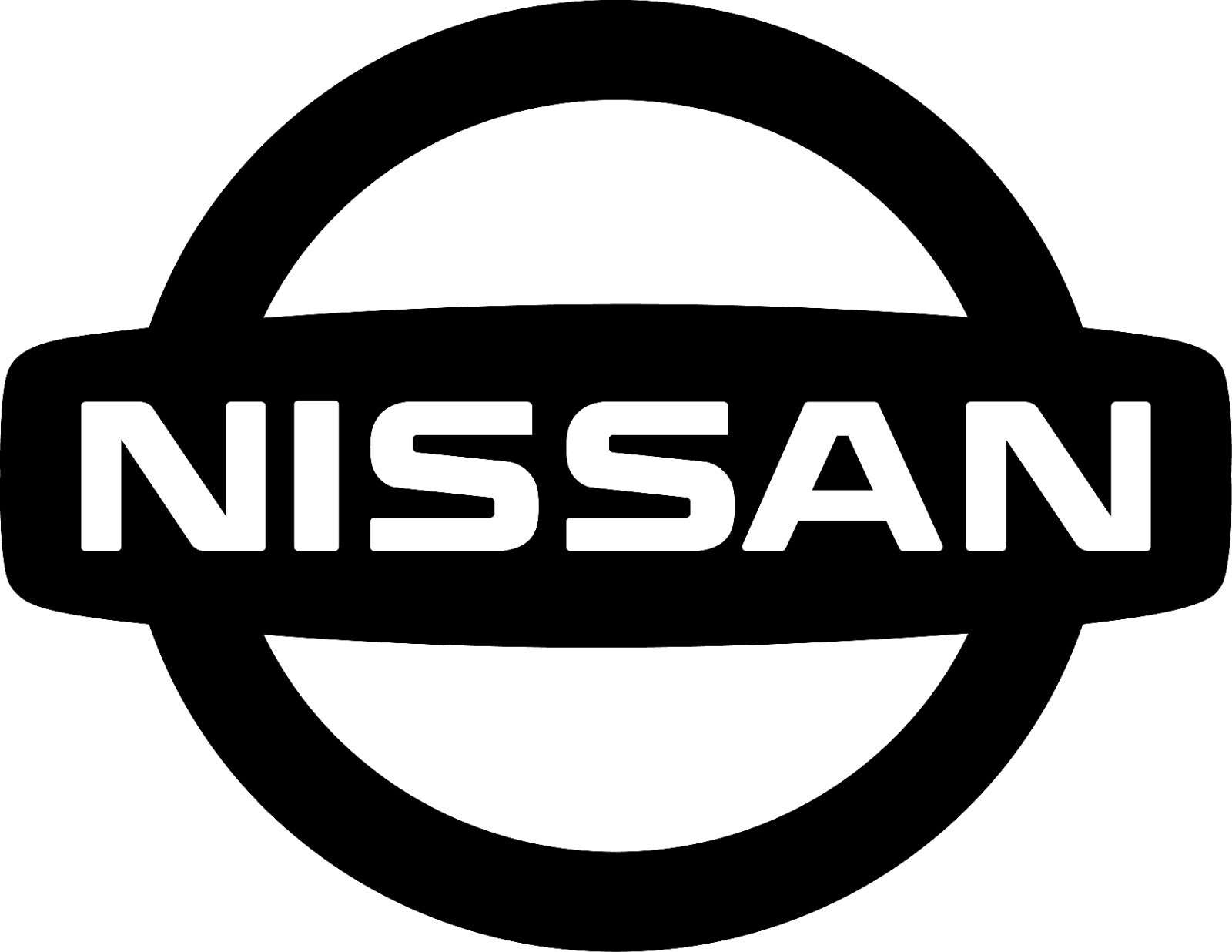 Custom Nissan Badge Emblem Die Cut Vinyl Decal Multiple Colors and Sizes