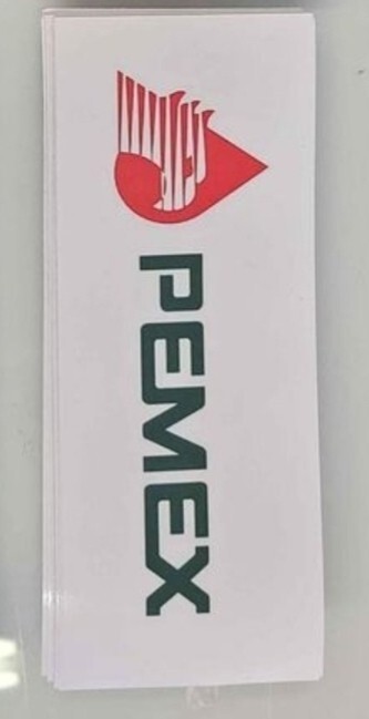 Pemex Sticker Decal / Car truck Sticker 9″x 3 inch Recubrimiento plastico