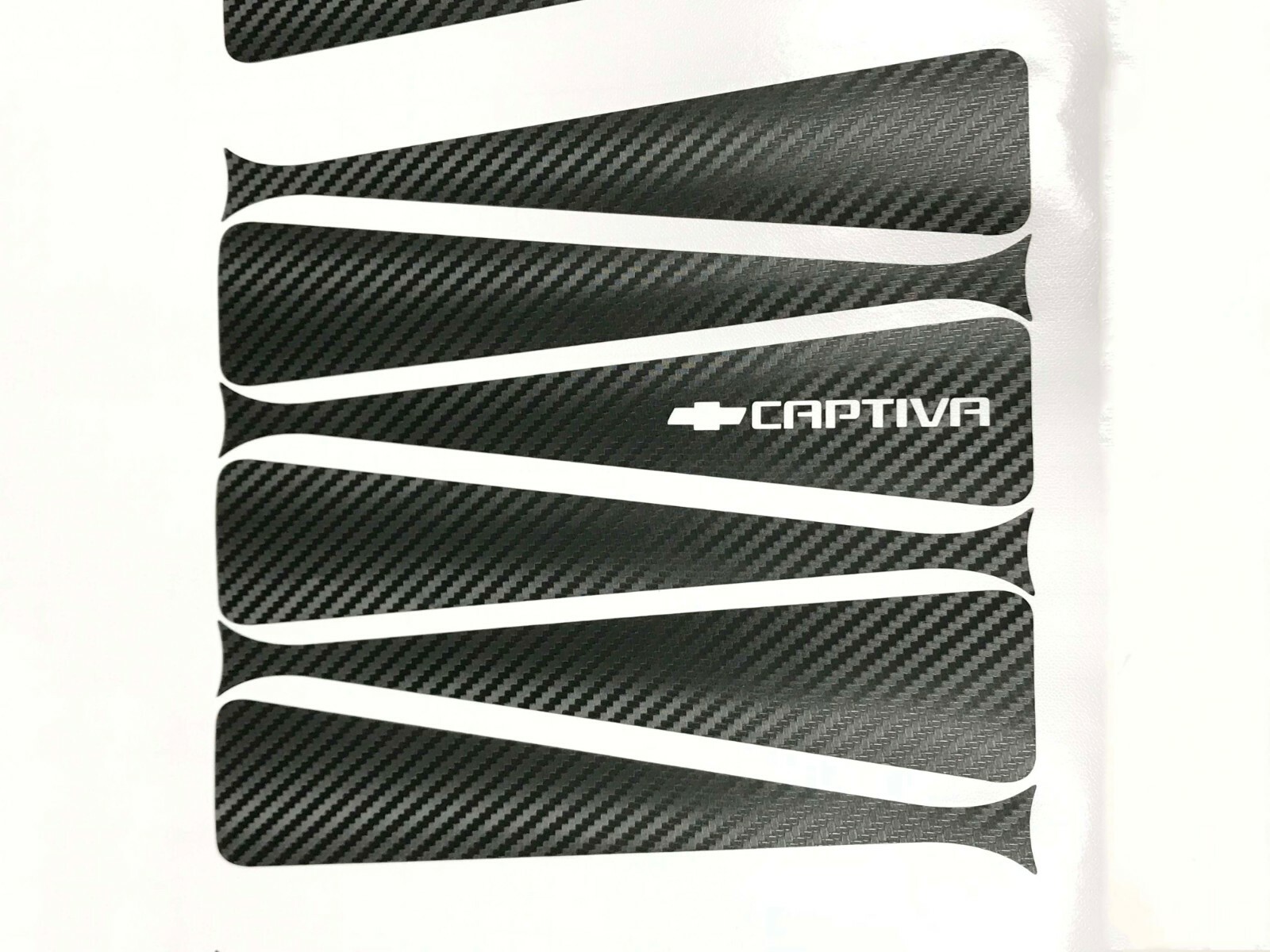 19″ 4D Real Carbon Wheel Mask Decal Sticker for Chevy Captiva Winstorm