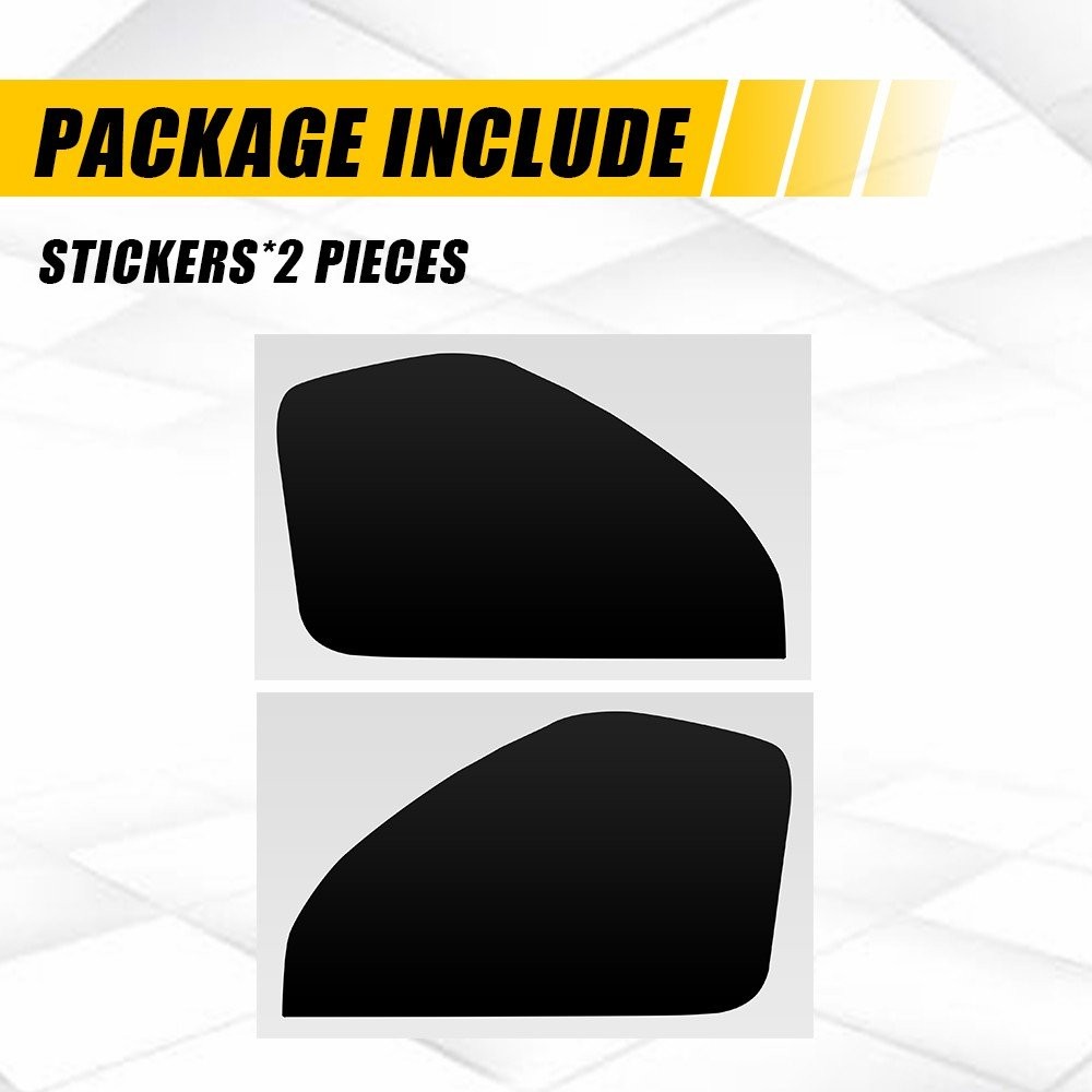 For 2022-2025 Chevrolet Silverado Smoked Headlight Side Marker Vinyl Tint Decals