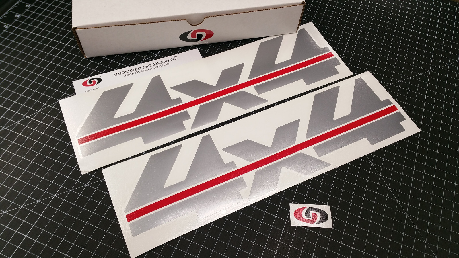 4×4 Decals (2pk) Lined Chevy Silverado Stickers 15″ C/K 1500 2500 Trucks 1988-98