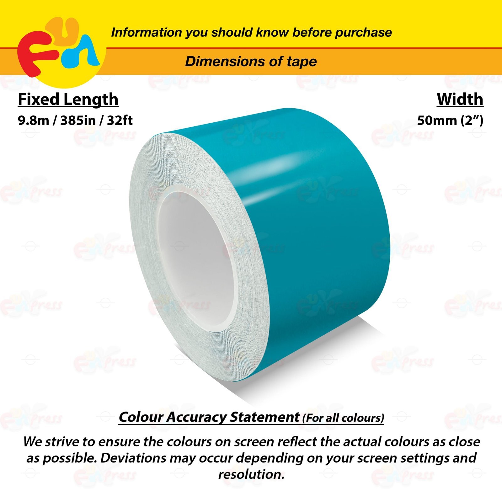 TEAL BLUE 2″ PIN STRIPE Car Model Motorcycle Decal TAPE Vinyl Sticker 50mm