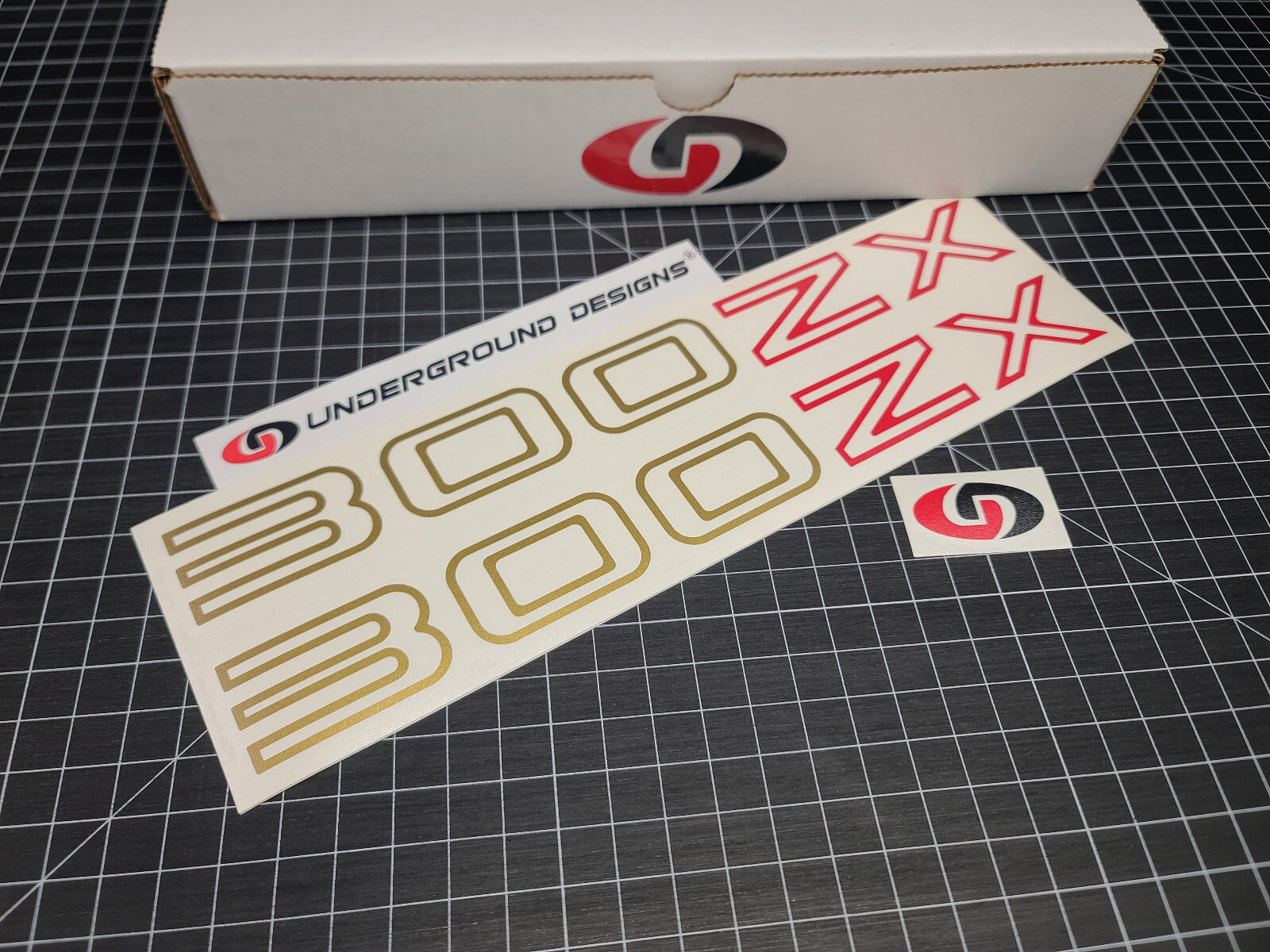 300ZX Decals (2pk) Outlined Racing Stance Door Stickers For Nissan 300ZX Z31 Z32