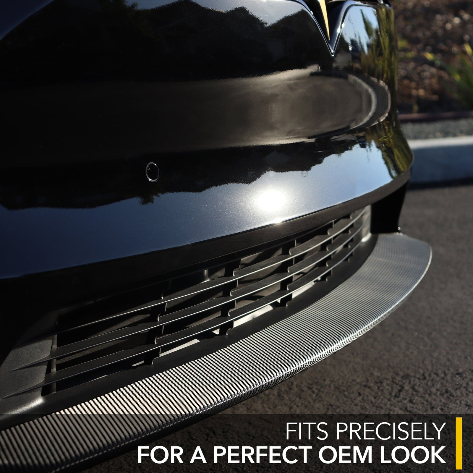 Front Lower Lip Wrap | Tesla Model X 2021-2025 – Chin Spoiler Vinyl Cover
