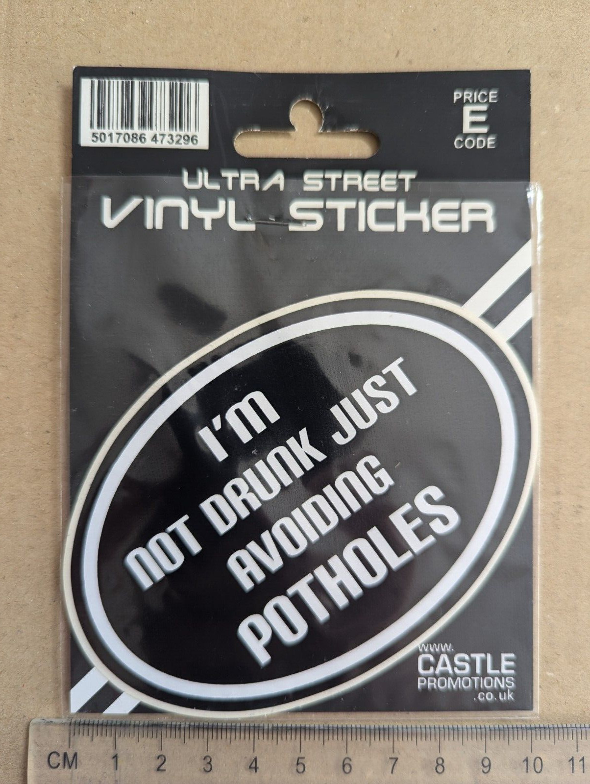 Funny Sign Car Van Vinyl Bumper Sticker Decal Emblem Window Logo