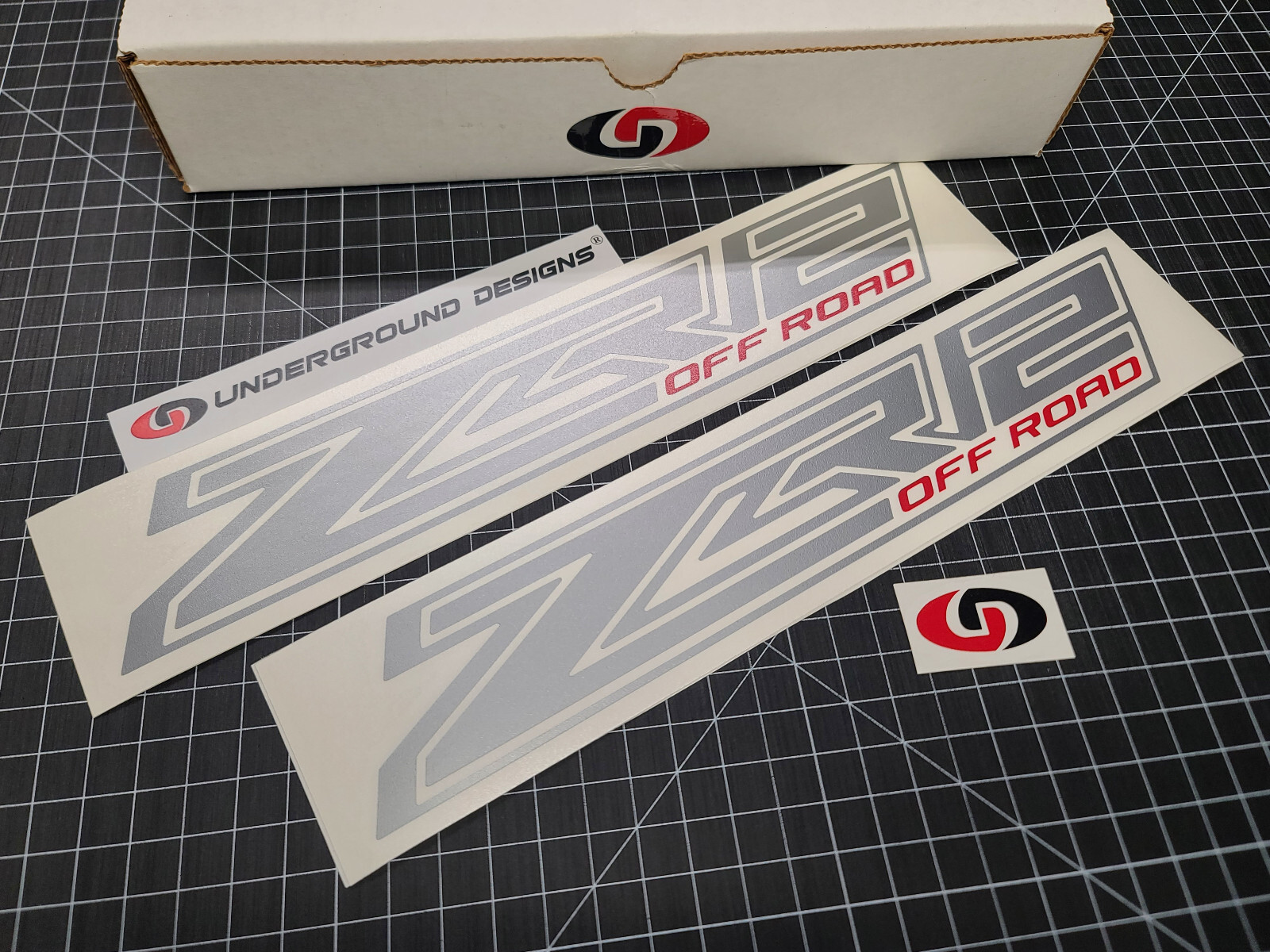 ZR2 OFF ROAD Decals (2pk) Truck Bed Fender Stickers 2022-2025 Silverado Colorado