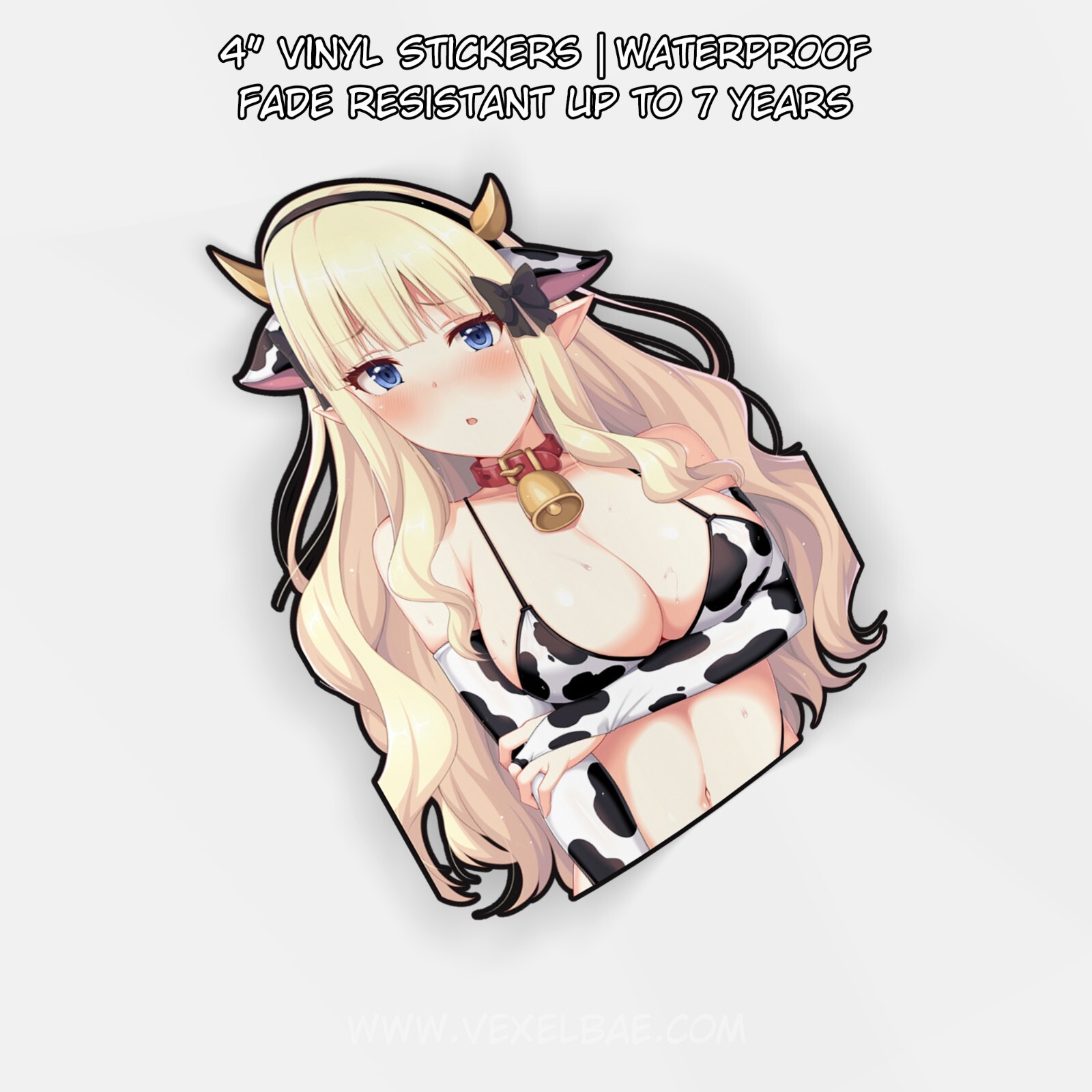 Princess Connect! Re:Dive – Sasaki Saren | Vinyl Anime Sticker JDM Window Peeker