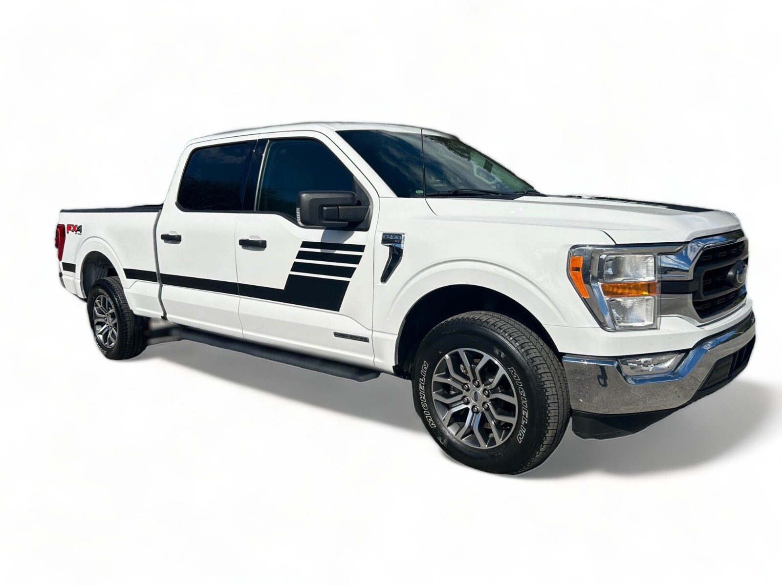 2021-2024 For Ford F150 Side Decals Hockey Arrow Two Stickers Vinyl Stripes