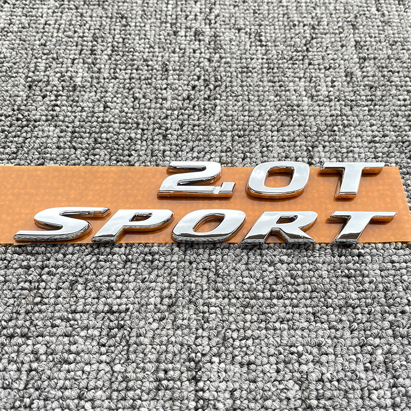 Fits Honda Accord 2.0T Sport Rear Trunk Lid Badge Nameplate Emblem Chrome