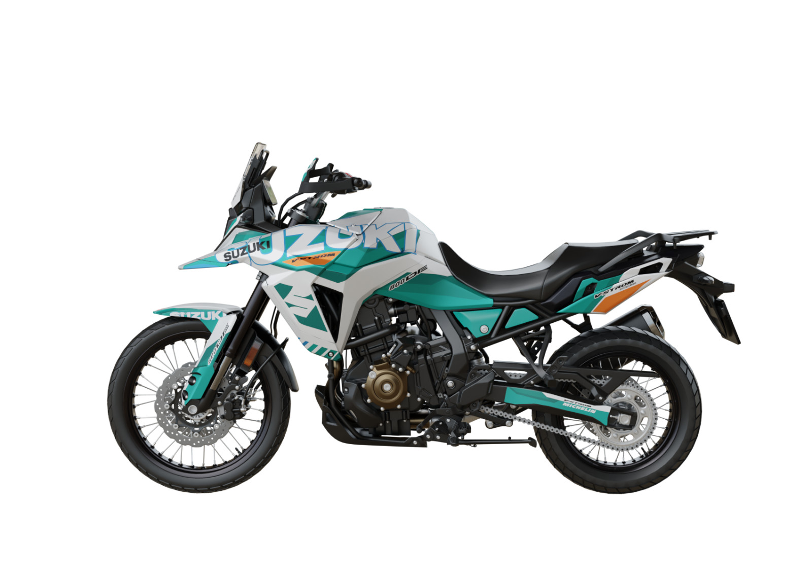 Graphic kit for SUZUKI V-STROM 800 DE (2023~) Full Decal Sticker Kit (SZ-GR)