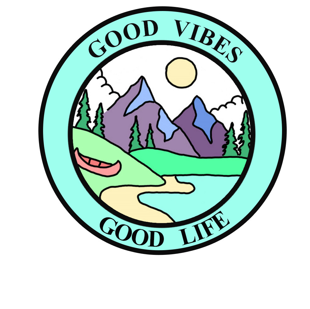 Good Vibes – Good Life – Car Truck Window Bumper Sticker Decal Souvenir