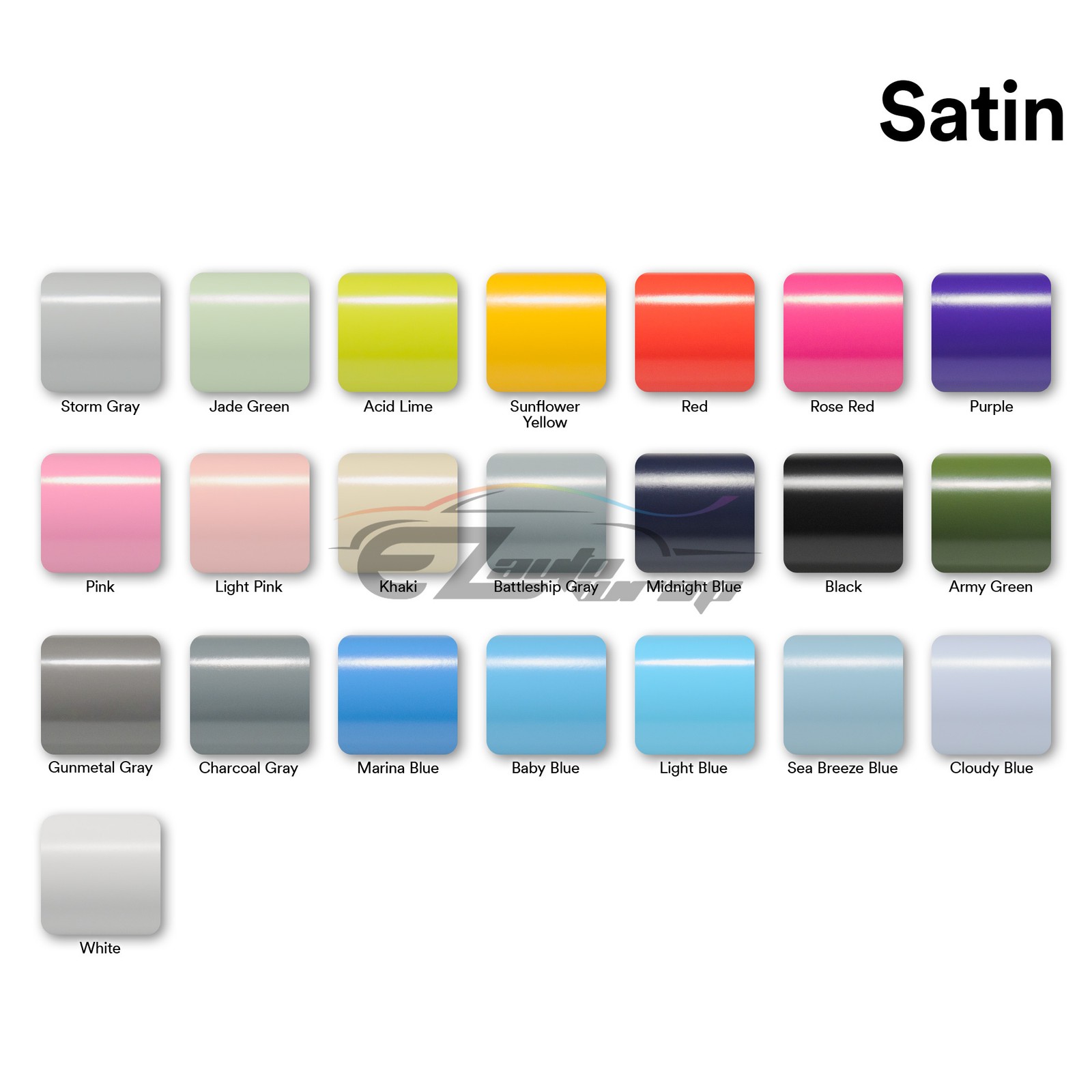 Premium Satin Purple Matte Flat Vinyl Wrap Sticker Film DIY Decal Bubble Free