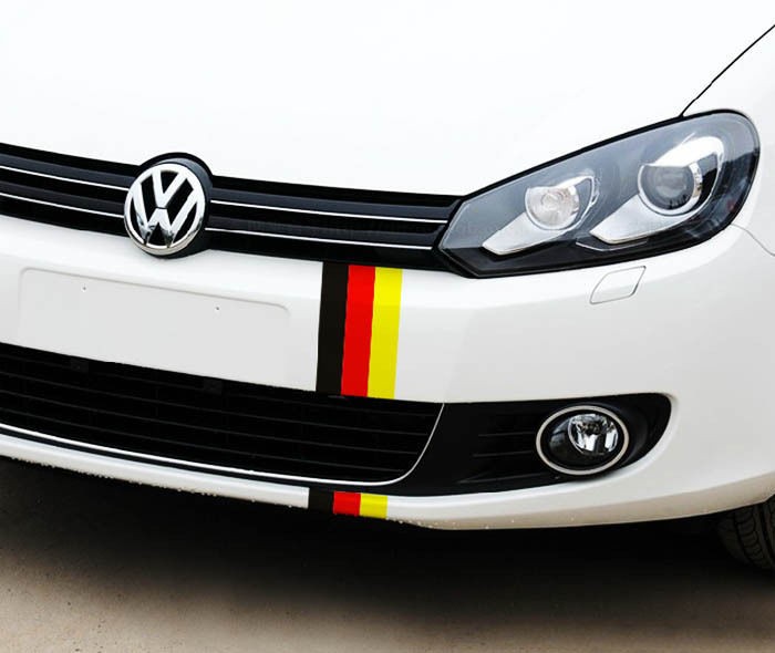 (1) 10″ Euro Color Stripe Decal Sticker For Car Exterior or Interior Decoration