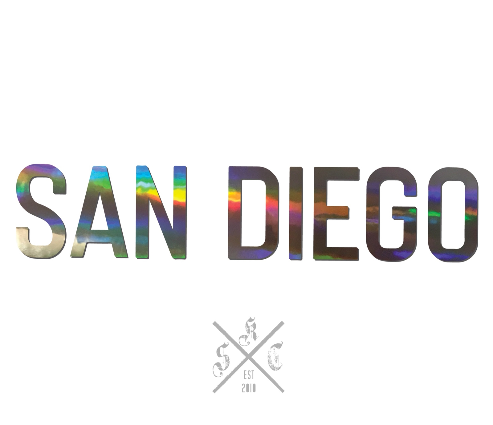 SAN DIEGO CA car DECAL Sticker [weatherproof- fade resistant- SD201991759]