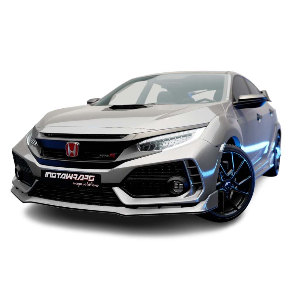 3M 2080 Scotchprint Gloss Sterling Silver Vinyl Car Wrap Film | G251