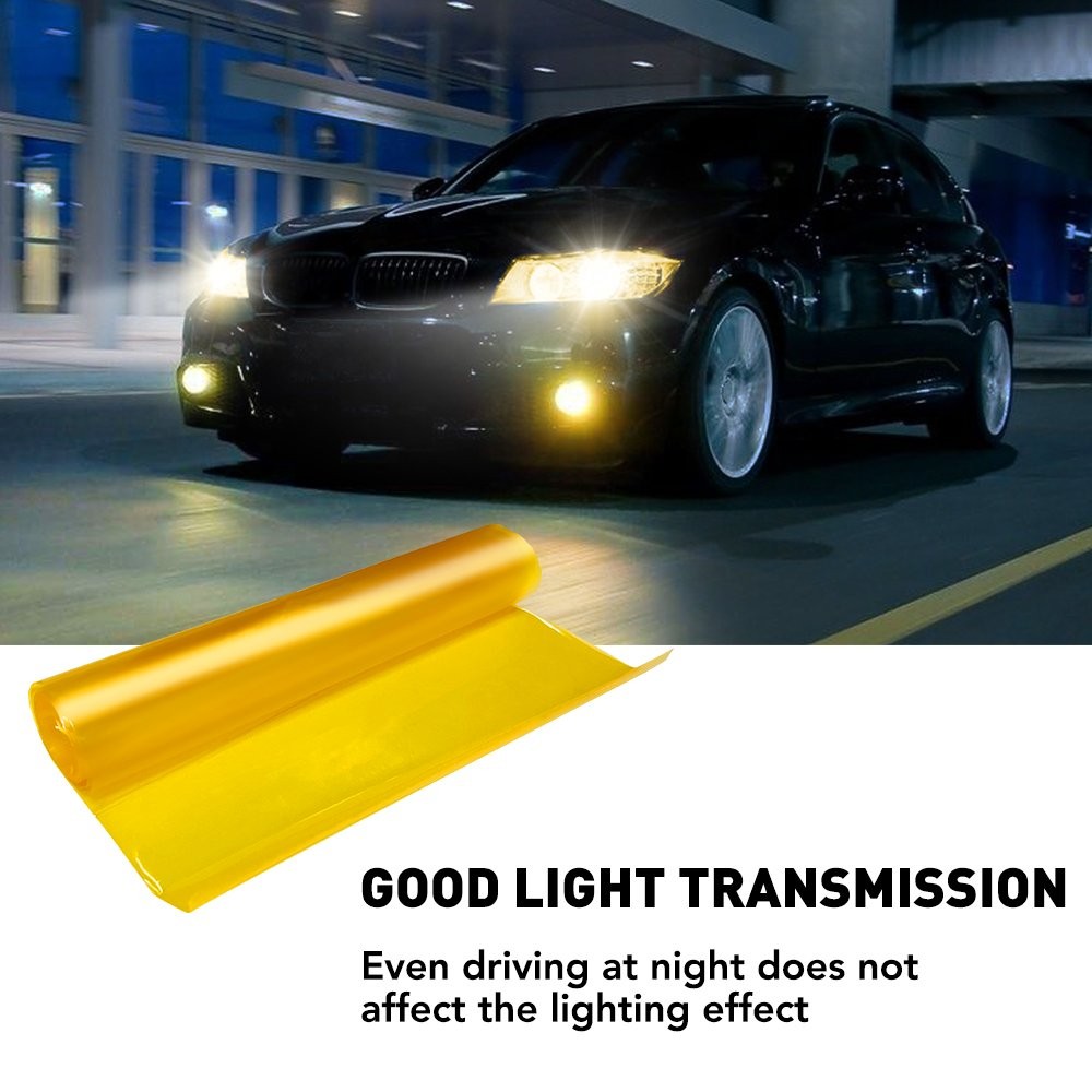 4Colors Tint Gloss Foglight Headlight Lamp Taillight Light Tint Film Vinyl Decal
