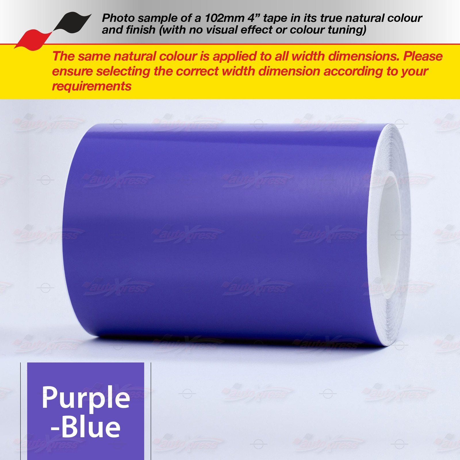 PURPLE-BLUE 1″ 25mm Roll PIN STRIPE Car Striping Line TAPE Decal Vinyl Sticker
