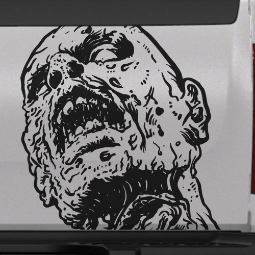 Tailgate Zombie Dead Walkers Side Rear Truck Vinyl Vehicle Car Graphic Decal Bed