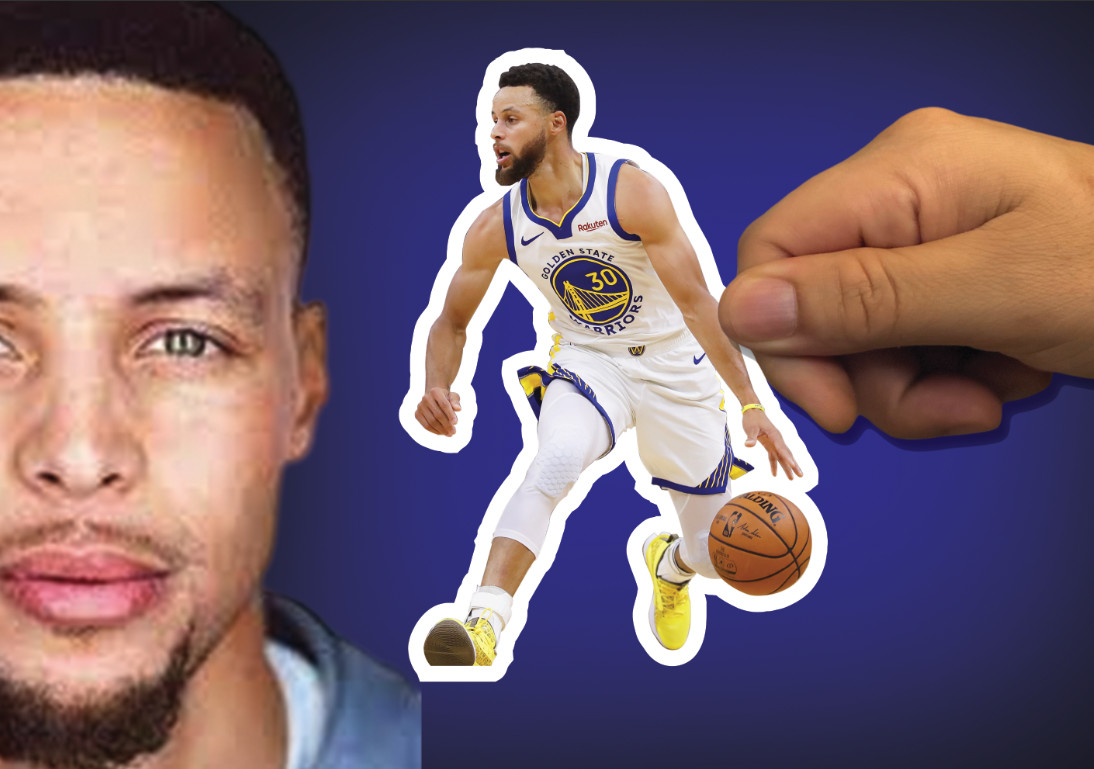Steph Curry Vinyl Sticker Decal Golden State Warriors Car Truck Window SC1