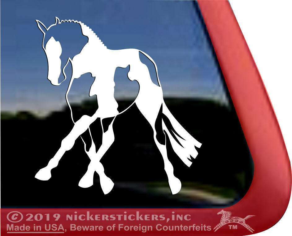 APHA Paint Dressage Horse | High Performance Vinyl Horse Window Decal Sticker
