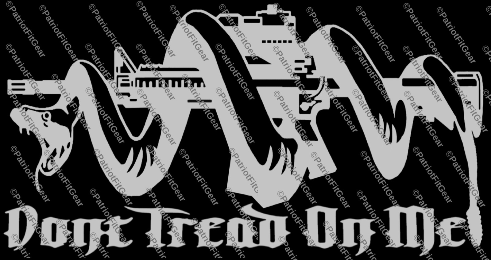 Don’t Tread On Me,8×4.5,Second Amendment,2A,Molon Labe,Snake,Sticker,Vinyl Decal