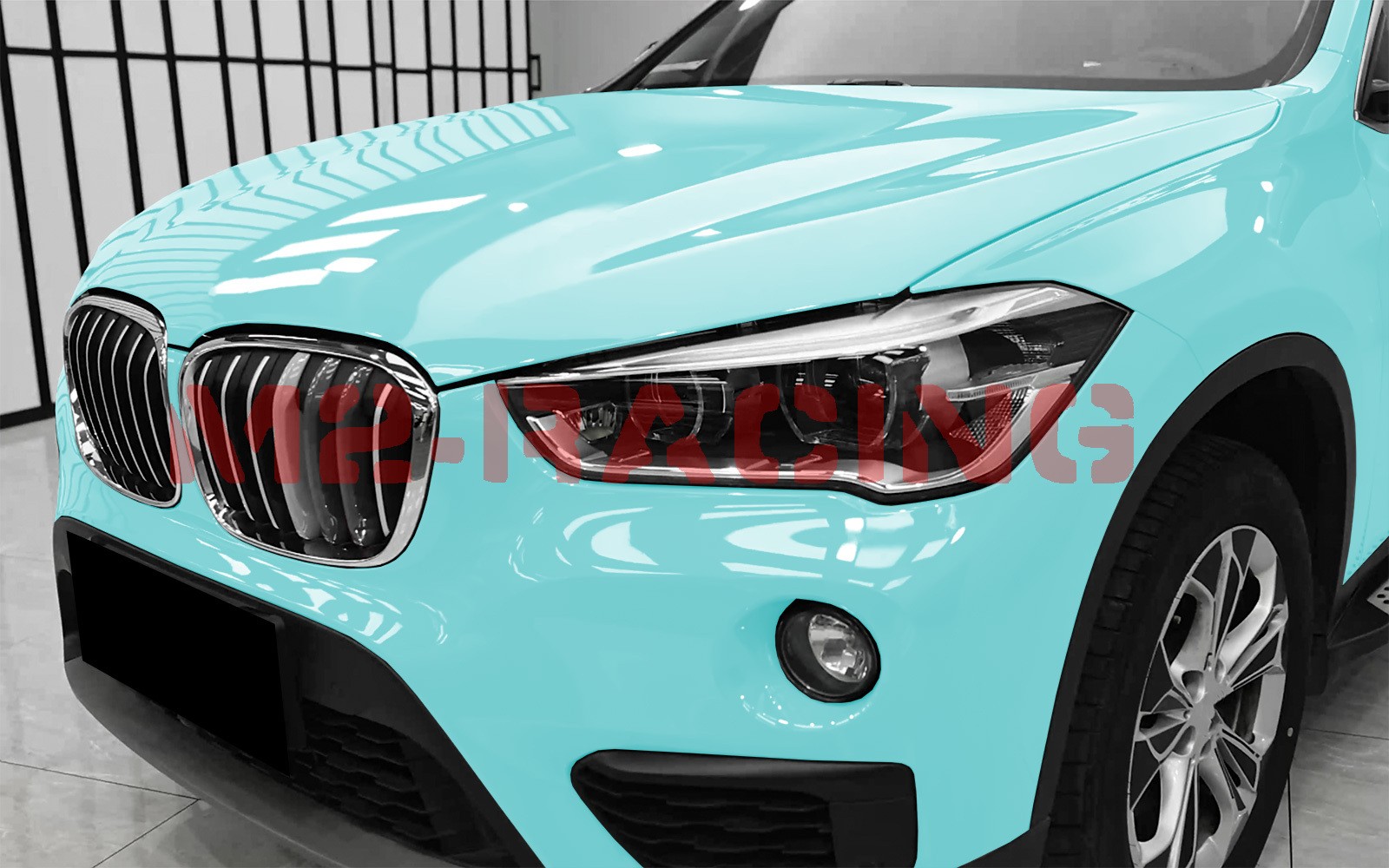 Color PPF Paint Protection Film Gloss Teal Blue Car Paint Scratch Shield Wrap