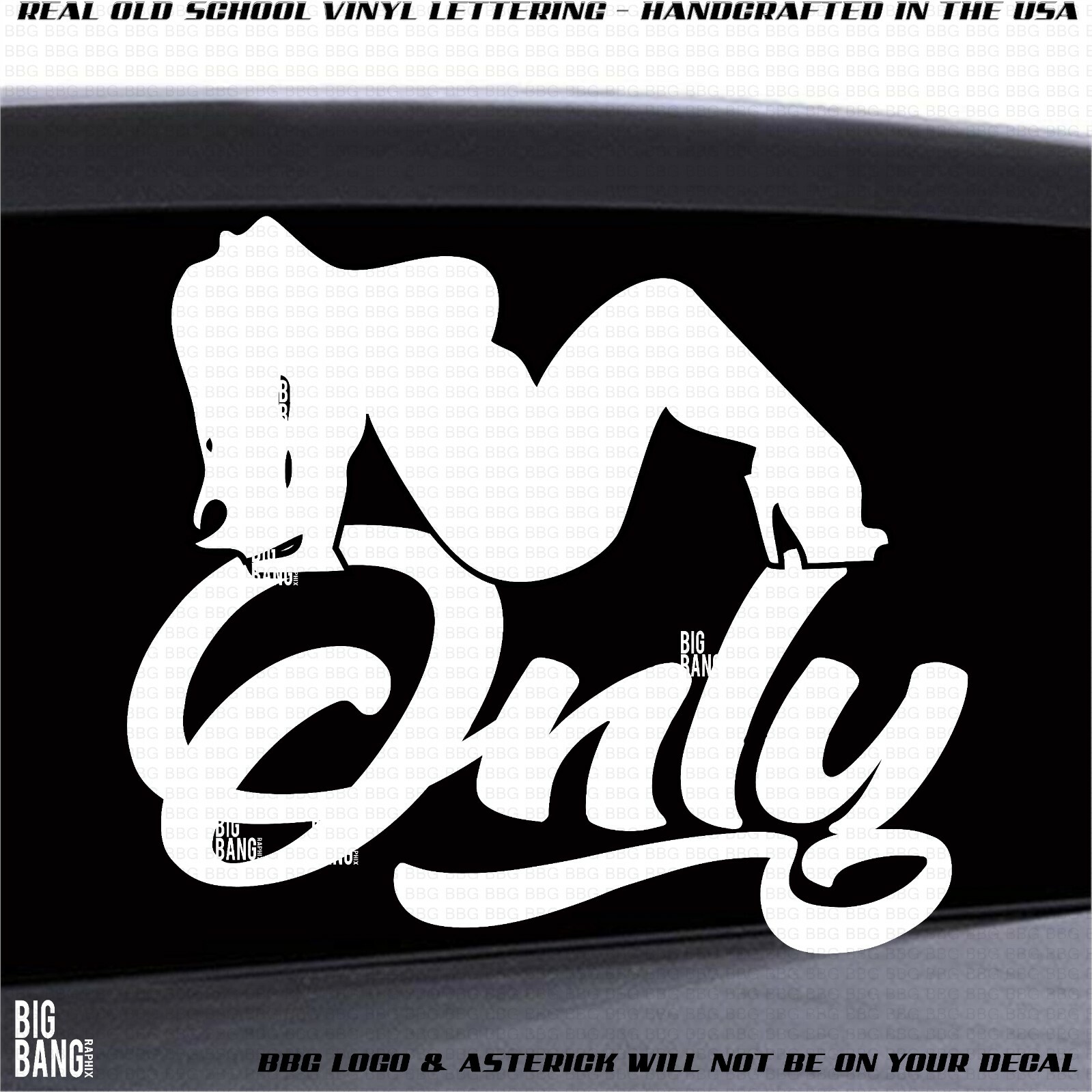THICK GIRLS ONLY Vinyl Decal Sticker Windshield Bumper Body Die Cut Lettering