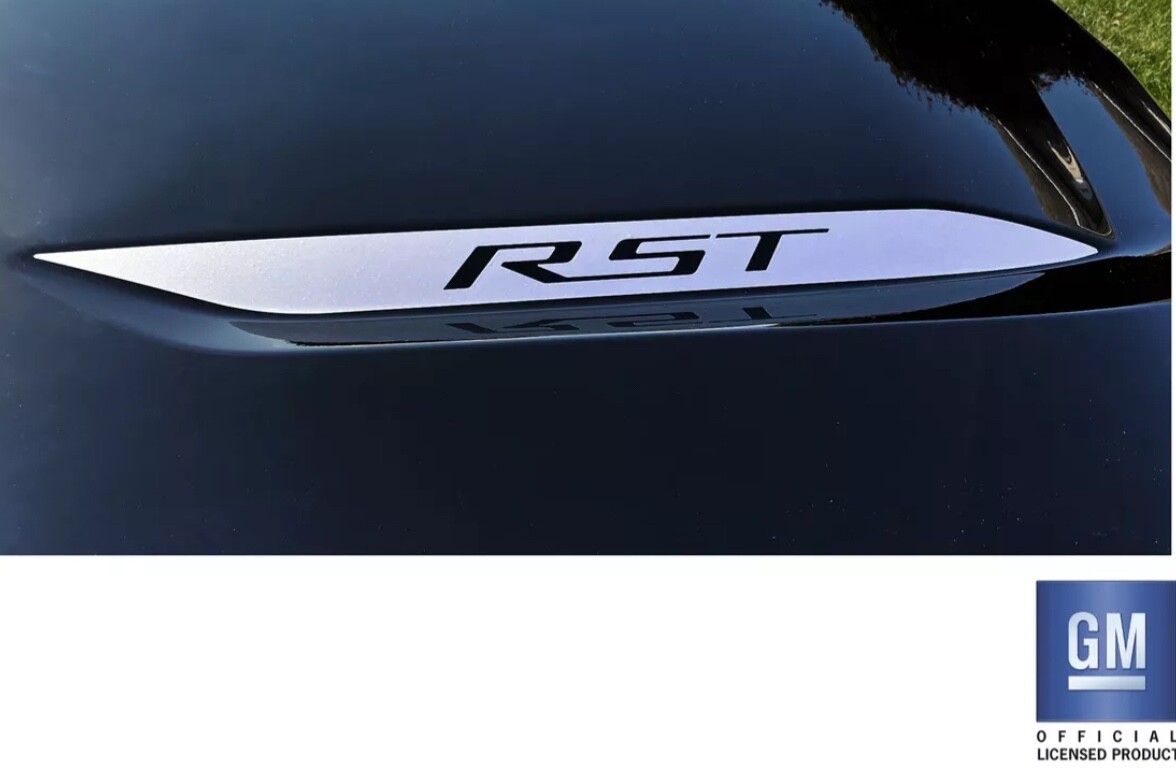 2019 20 21 22 23 24 25 Chevy Silverado 1500 RST Hood Decals Set of 2