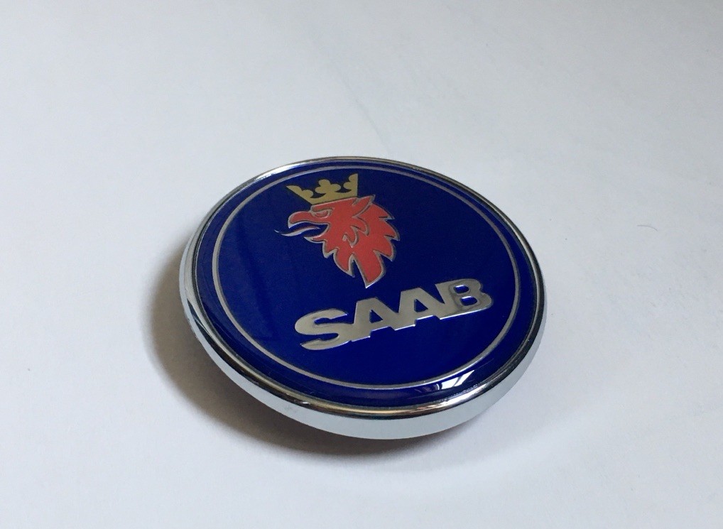 NEW 2003-2011 SAAB 9-3 9-5 Rear Trunk Badge Emblem 68mm US SELLER