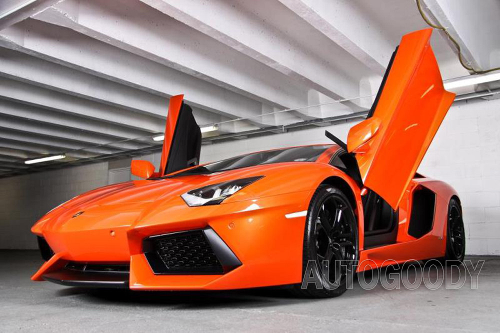 360″ x 60″ Super Gloss Orange Vinyl Film Wrap Sticker Air Bubble Free 30ft x 5ft