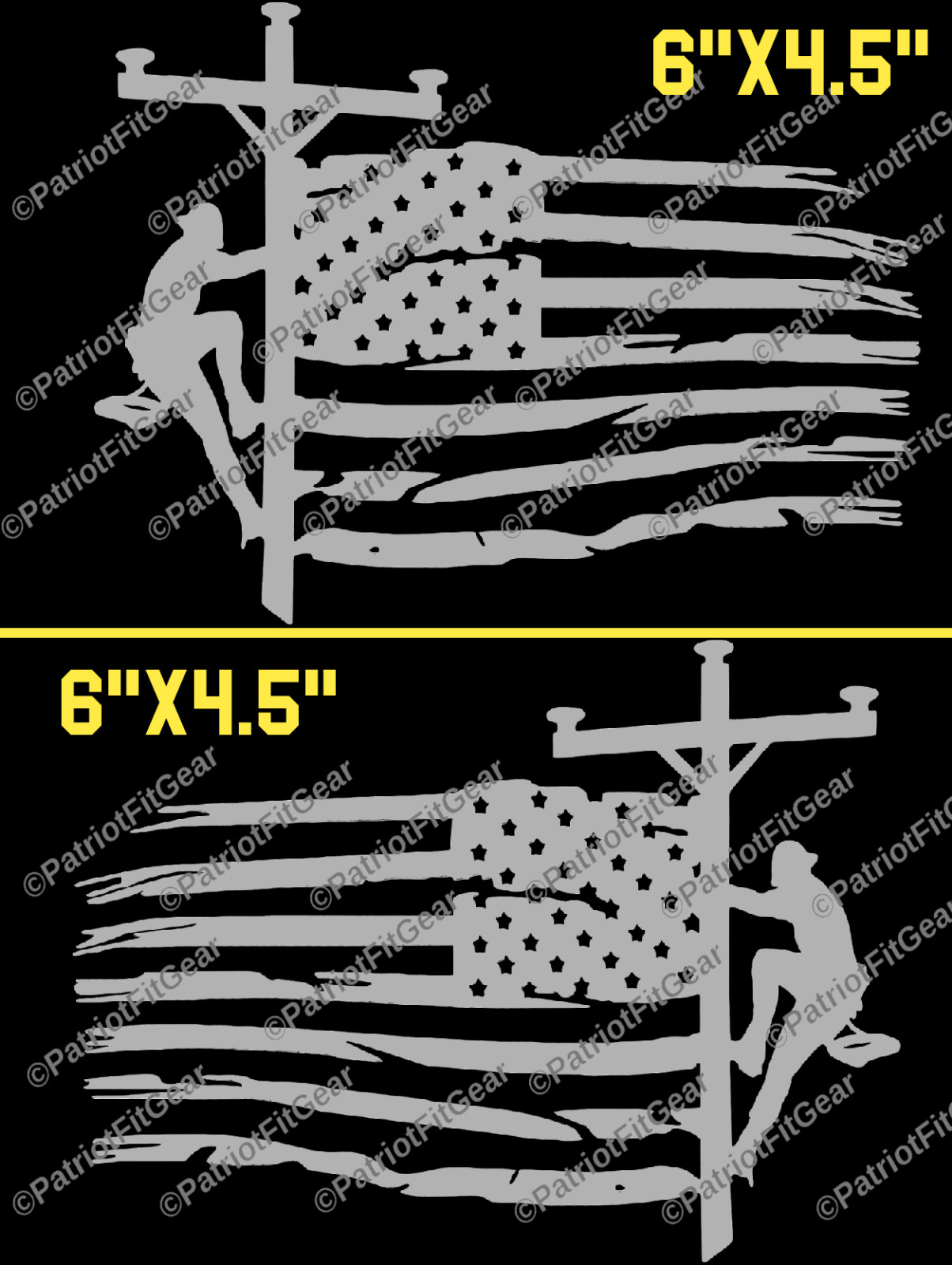 Lineman life,Line Work,Flags,Lineman,Got Power Thank A Lineman,Vinyl Decal