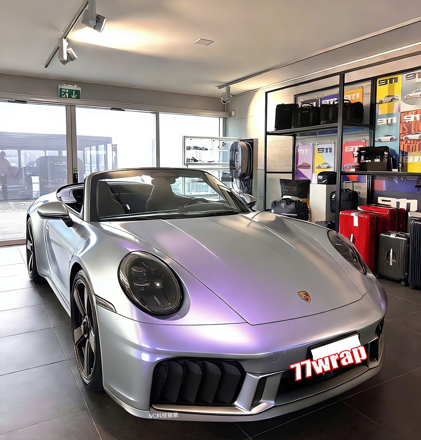 Silver Magic Tech Satin Matte Glossy Metallic Car Vinyl Wrap Hood Sticker PET US