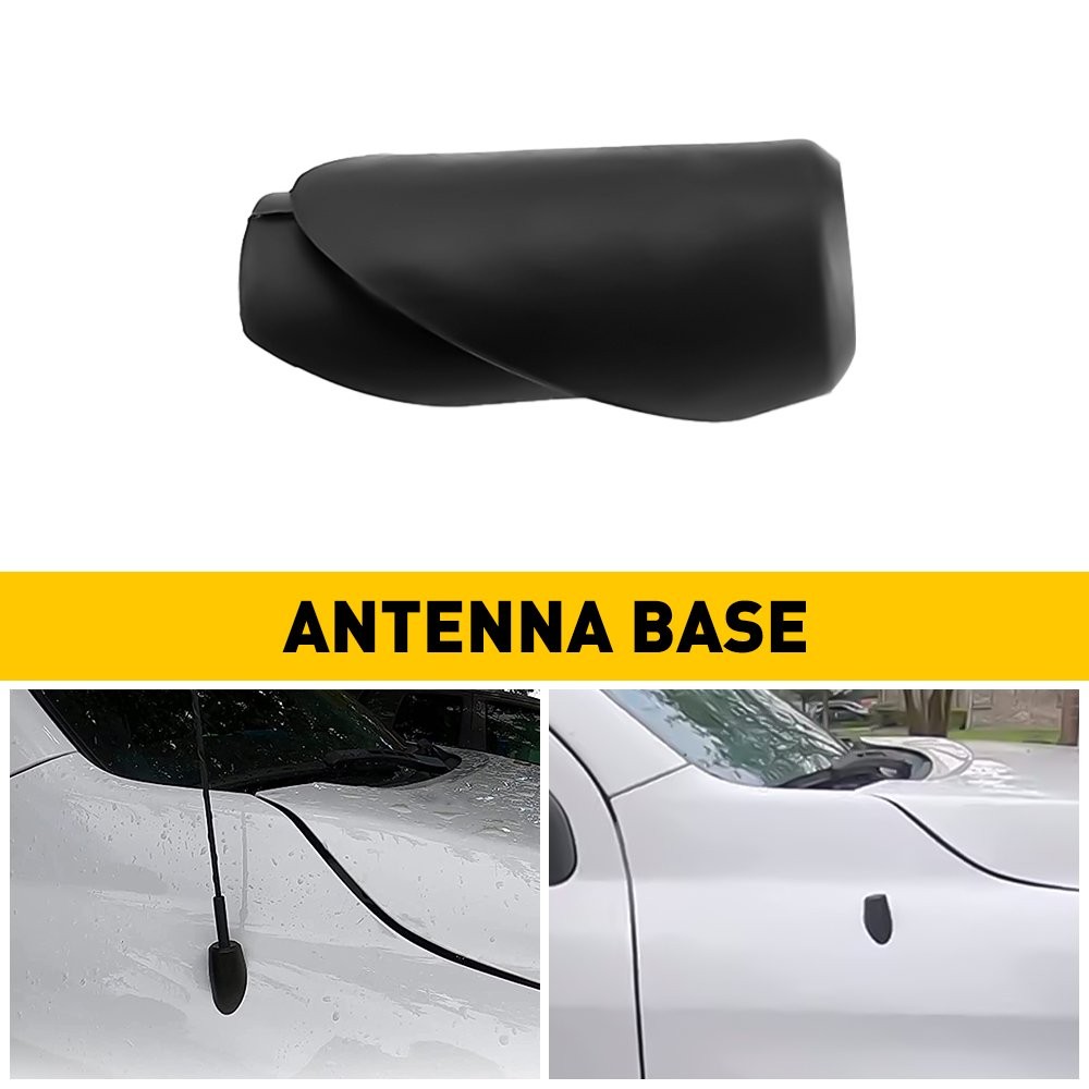 1/2set For Toyota 2014-20 Tundra Antenna Ornament Bezel Adapter Base Bezel 86392