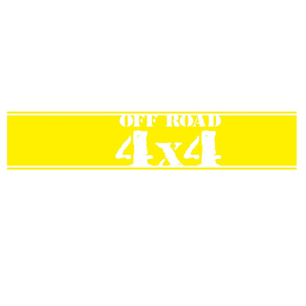 Car Bonnet Hood Offroad Decal Sticker Racing Stripe Graphics Decor Waterproof