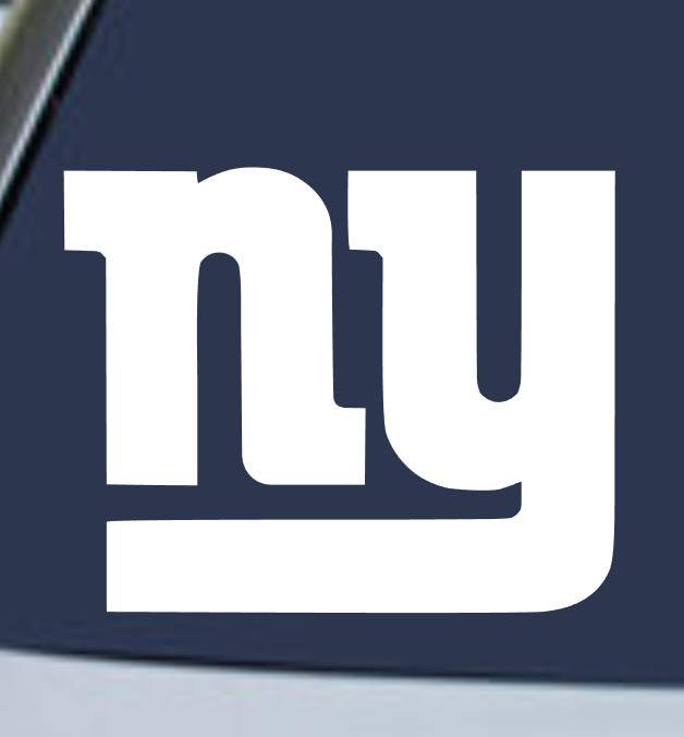 NEW YORK GIANTS VINYL DECAL STICKER CAR WINDOW BUMPER NFL FOOTBALL TEAM LOGO NY