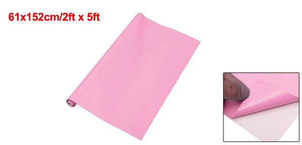 Matte Pink Car Wrap Film 61x152cm(2ft x 5ft) Vinyl Wrap Cover 1Pc Universal