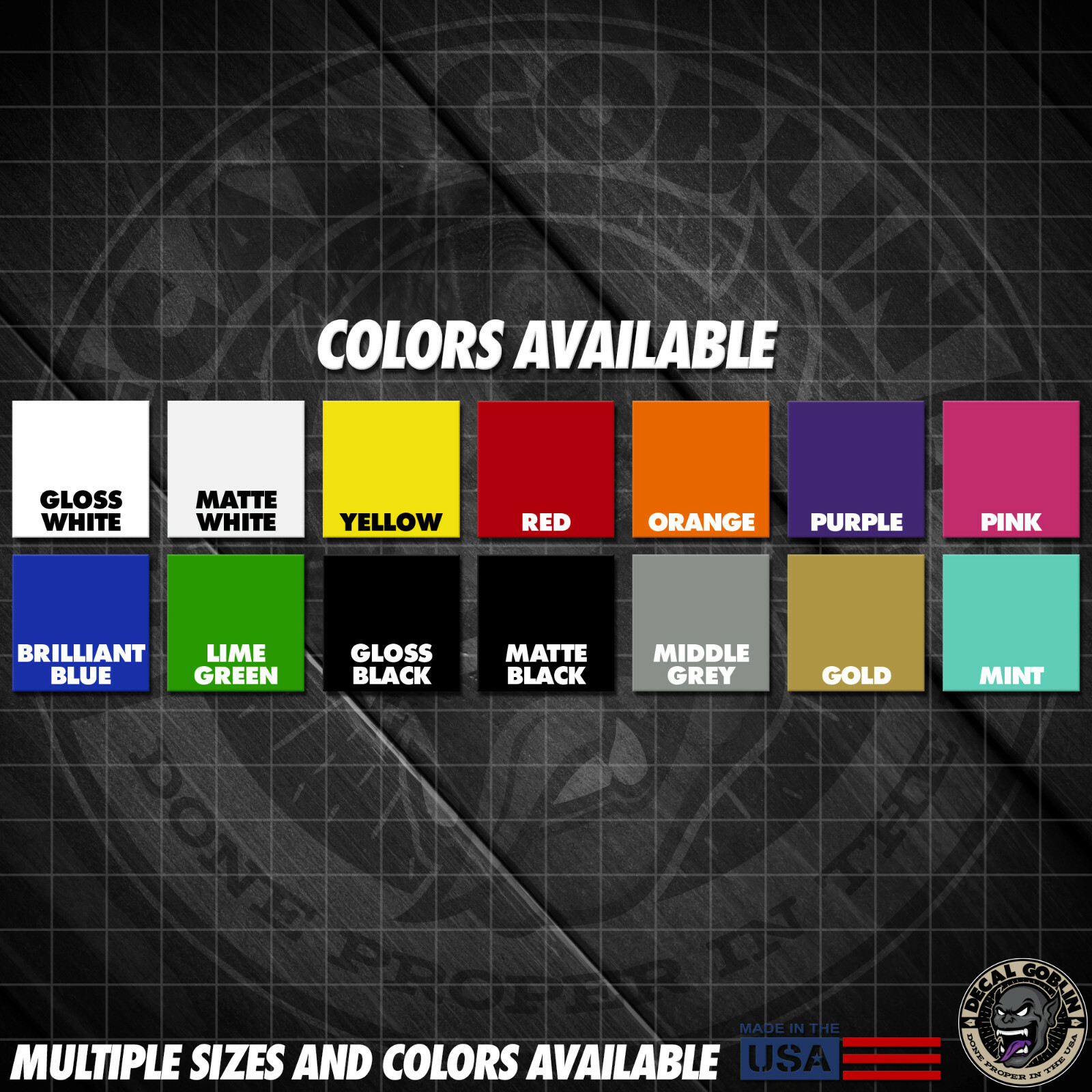 Blackout Vinyl Decal Graphics For Toyota Fits Tacoma 2016-2023 3rd Gen Tailgate