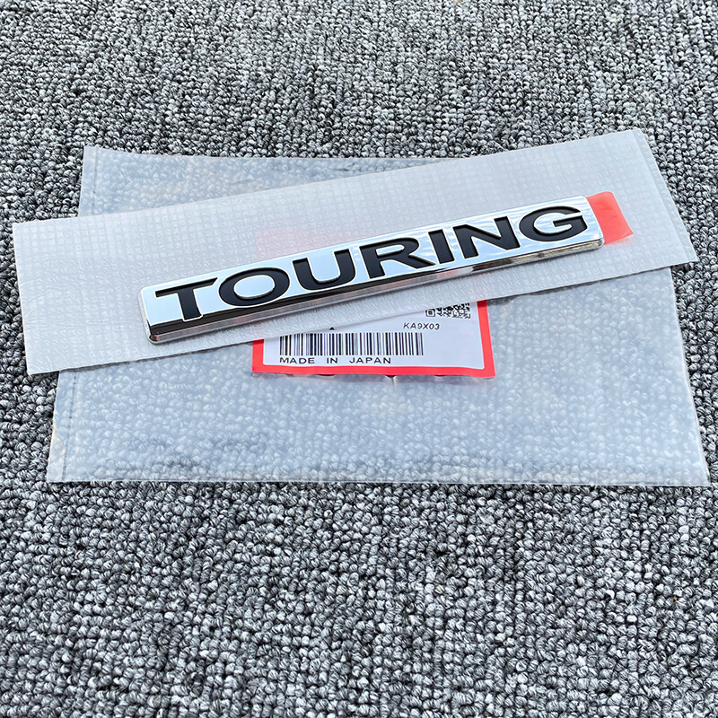 1X GENUINE TOURING REAR TRUNK BADGE EMBLEM FOR HONDA CRV HRV ODYSSEY STICKER