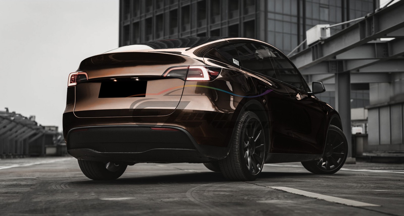 ESSMO PET Liquid Metallic Mocha Brown Car Vehicle Vinyl Wrap Decal Sticker
