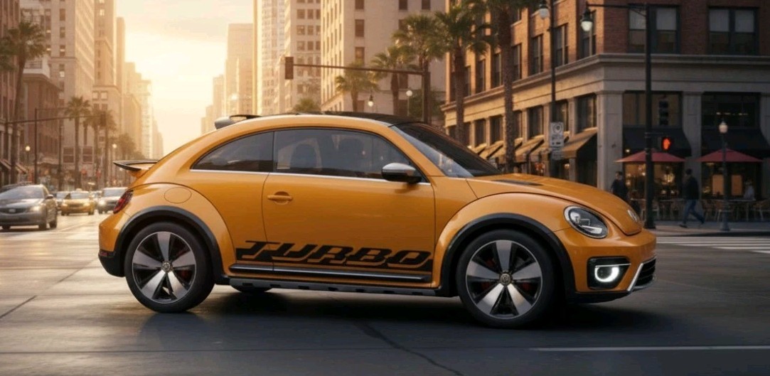 1998-2019 Volkswagen Beetle Turbo Rocker Panel Vinyl Graphic Decals Stripes 3M